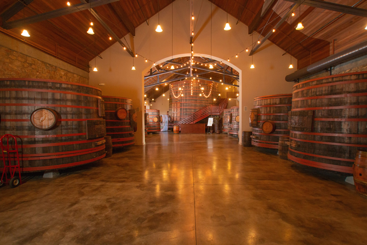 Sebastiani Wine Barrel Room