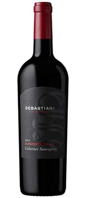cabernet sauvignon 2023 alexander valley bottle shot