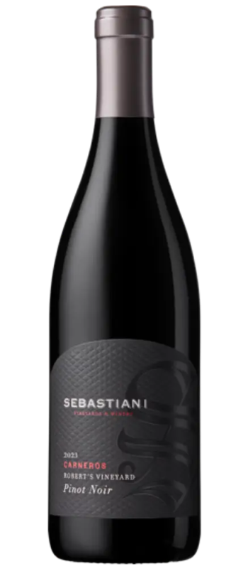 roberts vineyard pinot noir 2023 carneros bottle shot
