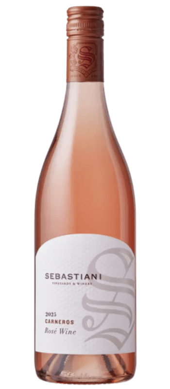 rose 2025 carneros bottle shot