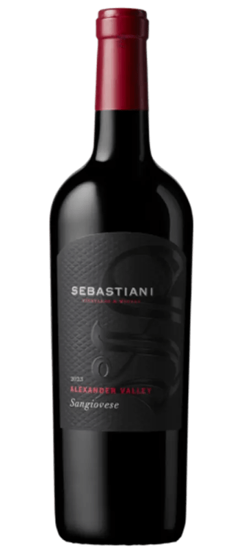 sangiovese 2023 alexander valley bottle shot